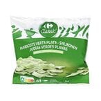 Buy Carrefour Classic Flat Green Beans 1kg in UAE