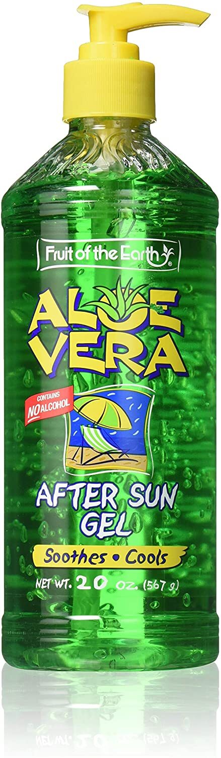 Buy Fruit Of The Earth Aloe Vera After Sun Gel, 20 Oz in UAE