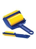 Buy Generic 2-Piece Lint Roller With Brush Set Blue/Yellow in Saudi Arabia