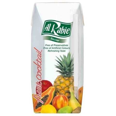 Al Rabie Juice Fruit Cocktail Nectar Flavor 200 Ml