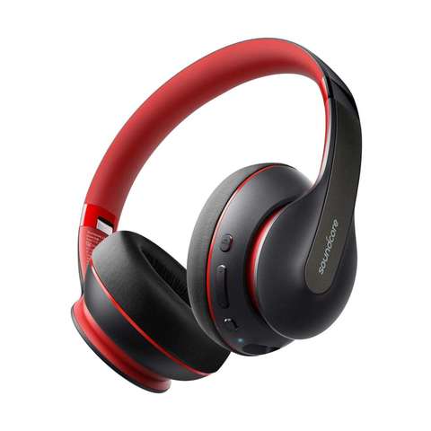 Anker Soundcore Life Q10 Wireless Bluetooth Headphones, Over Ear, Foldable, Hi-Res Certified So