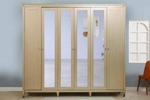 Six on sale door wardrobe