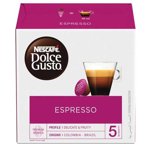 Nescafe Dolce Gusto Espresso Extra Cream Coffee 16 Capsules