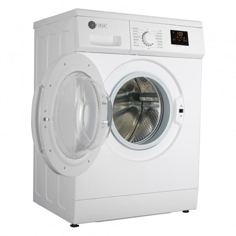 AFRA Japan Washing Machine, Front Loading, 8KG Capacity, 1400 RPM, 15 Programs, LED Display, Child Lock, Anti Foam, Auto Balance, G-MARK, ESMA, ROHS, and CB Certified, 2 years Warranty
