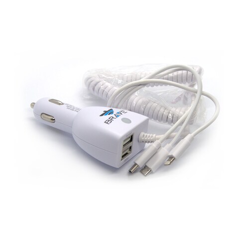 Brave 3In1 Car Charger Bcc 213
