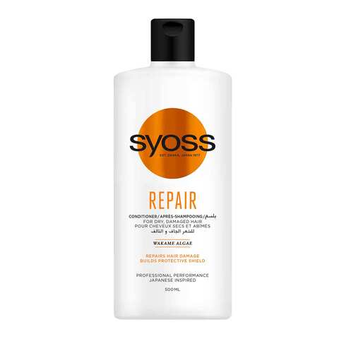 Syoss Repair Conditioner, For Dry and Damaged Hair, 500ML