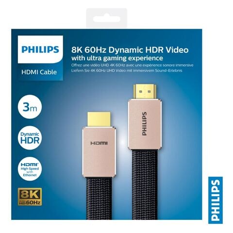 Philips 8K HDMI Cable SWV9030 3m Black