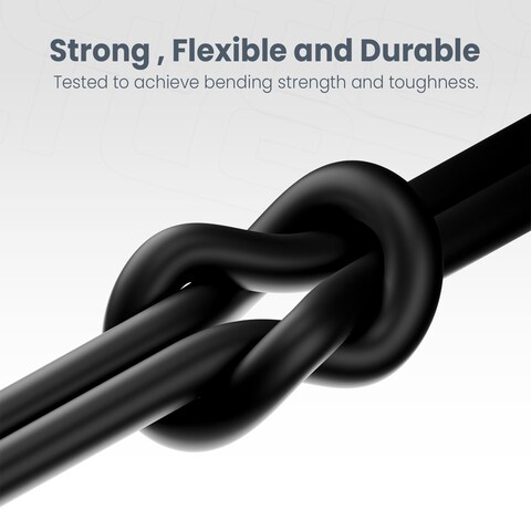 Moxedo Lite USB-C to Lightning Fast Charging Cable 1M Compatible for iPhone 14/14 Plus/14 Pro/14 Pro Max iPhone 13/12 Series iPhone SE 2022/11/XR/XS Max (Black)