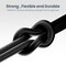 Moxedo Lite USB-C to Lightning Fast Charging Cable 1M Compatible for iPhone 14/14 Plus/14 Pro/14 Pro Max iPhone 13/12 Series iPhone SE 2022/11/XR/XS Max (Black)