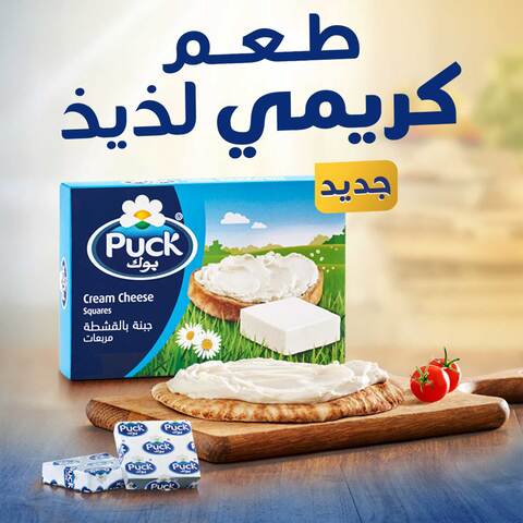 Puck Cream Cheese Squares - 24  portions