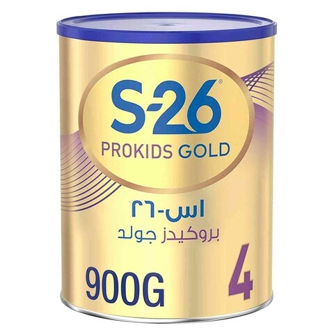 Wyeth Nutrition S26 Prokids Gold Stage 4 Growing Up Milk Formula 3 to 6 yrs 900g