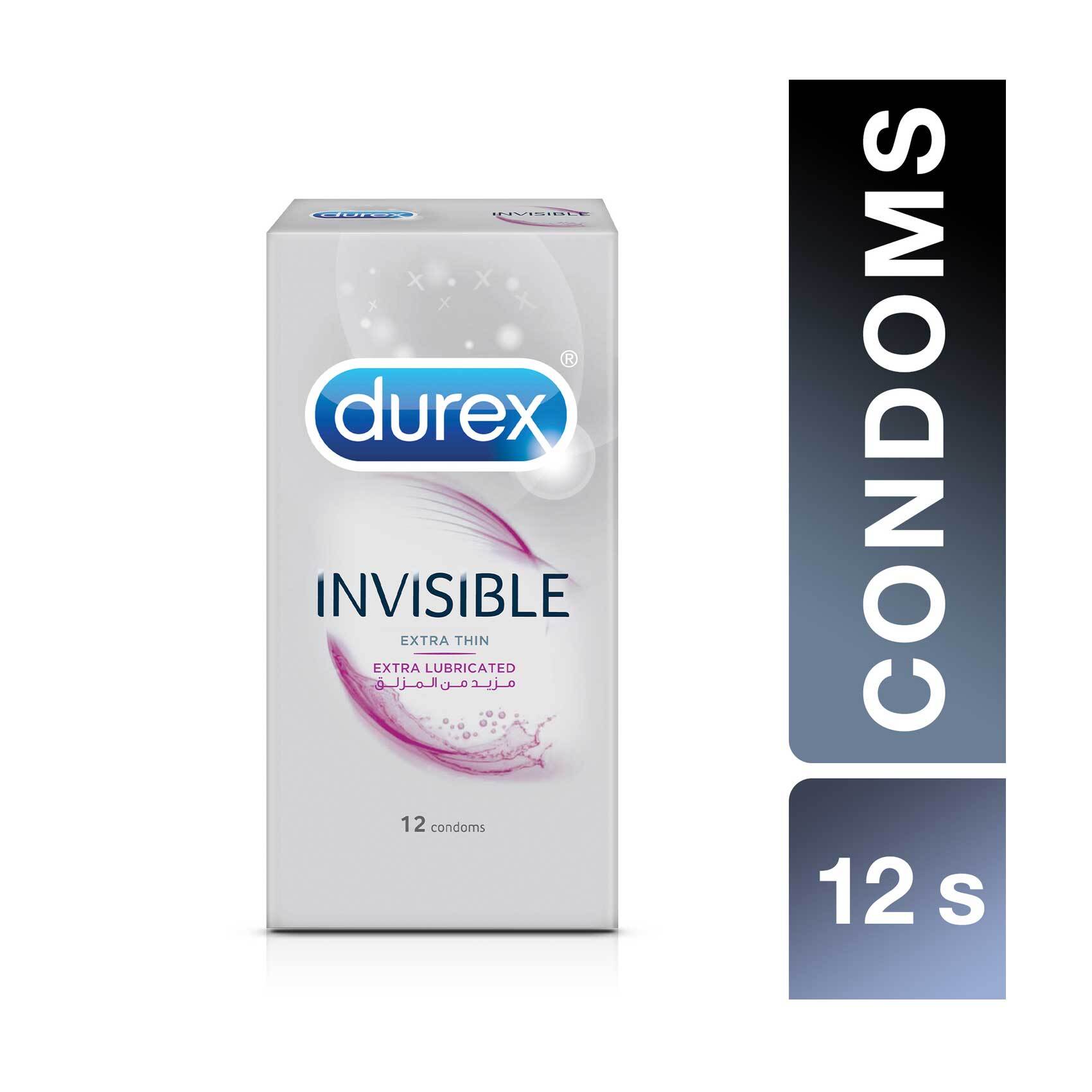 Durex Invisible XL Condoms x10