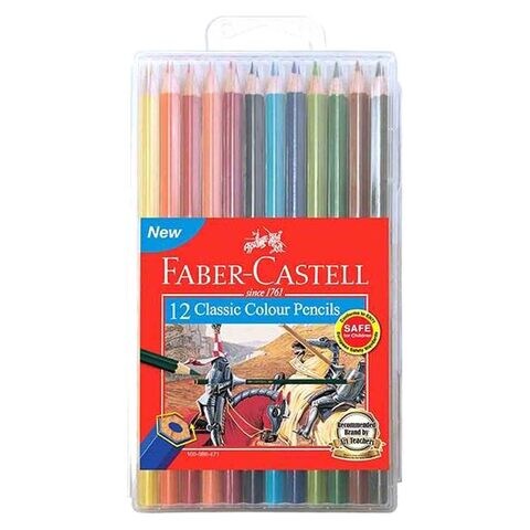 Faber-Castell Classic Colour Pencils Multicolour 12