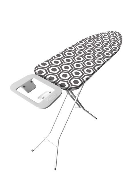 Iron Board Passion- Multicolour   Ironing Board   Ironing Table with Iron Holder   Foldable &amp; Adjustable 109x33cm