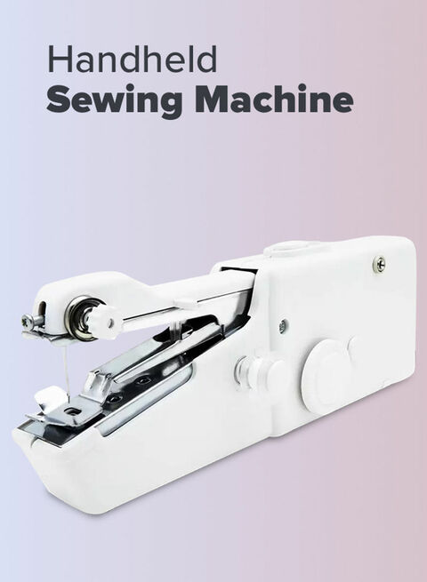 Generic Cordless Handheld Sewing Machine White White