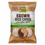 Buy Rice Up Chia Salt And Quinoa Rice Chips 60g in UAE