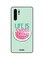 Theodor - Protective Case Cover For Huawei P30 Pro Green/Pink
