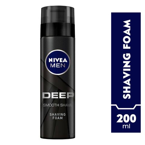 Nivea Men Deep Shaving Foam - 200 Ml
