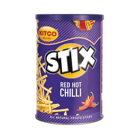 Kitco Stix Red Hot Chilli Potato Sticks 45g