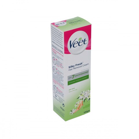 Veet Silky Fresh Dry Skin Hair Removal Cream 100g