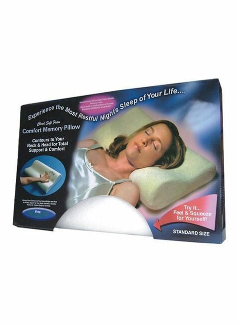 Generic Comfort Memory Pillow White