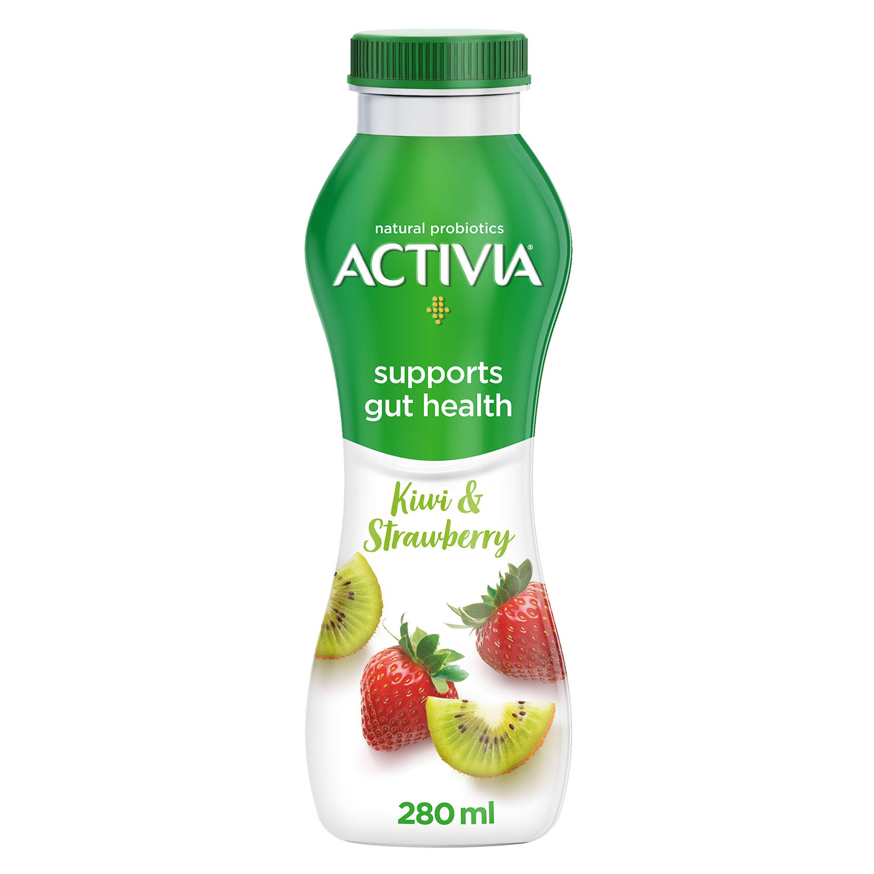 Buy Activia Yoghurtgo Drinkable Youghurt Snack Kiwi Strawberry 280ml Online Shop Fresh Food On Carrefour Uae