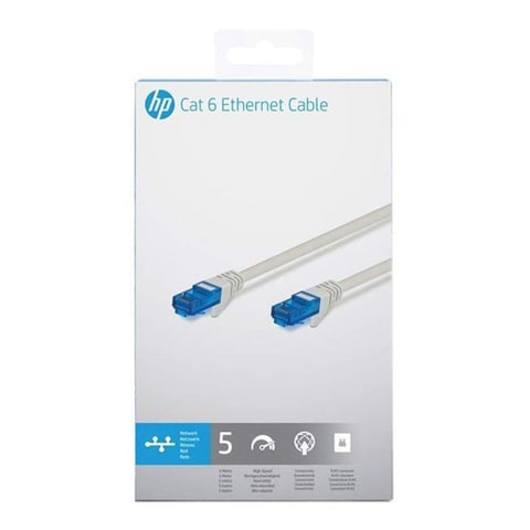 HP Cat 6 Network Cable, 5M