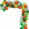 Party Time 74-Pieces Jungle Party Balloon Decoration Kit, Safari Baby Shower Animal Party Balloon 16ft Balloon Arch Children Boys Birthday Decoration Zoo Themed Safari Party Supply