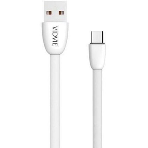 Vidvie Charge/Sync Fast Charging Cable 1m CB412V White