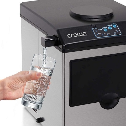 Ice maker with water dispenser store for home