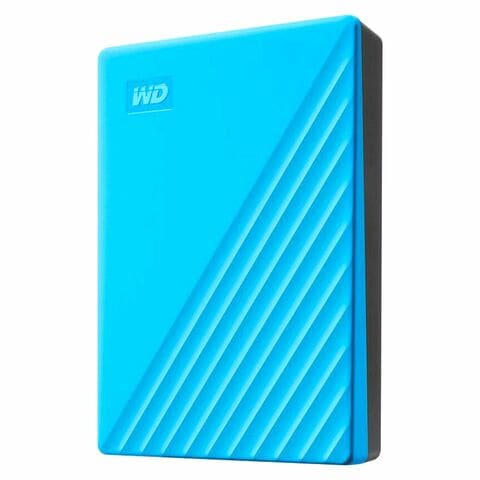 WD My Passport Portable External Hard Drive 4TB Blue