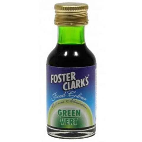 Foster Clark&#39;S Green Vert Food Colour 28 Ml