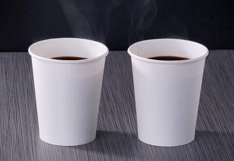 6 oz All-Purpose White Paper Cups (50 ct) - hot Beverage Cup for Coffee Tea  Water and cold Drinks - ideal Home Bath Cup paper cup