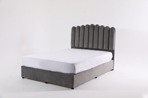 Gray deals twin bed