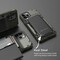 VRS Design Damda Glide PRO designed for iPhone 12 Pro MAX case cover wallet [Semi Automatic] slider Credit card holder Slot [3-4 cards] - Green Groove