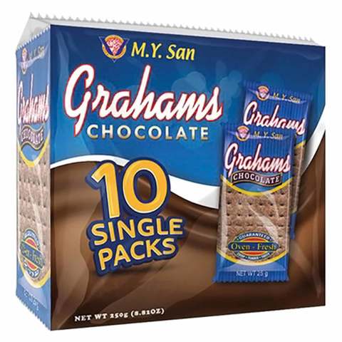 M.Y. San Grahams Chocolate Crackers 250g
