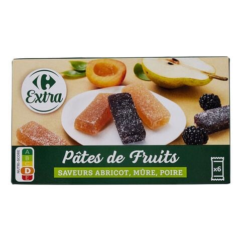 Carrefour 3 Flavour Fruit Jelly 180g