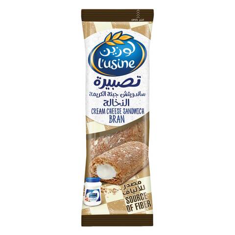 Buy Lusine Bran Cream Sandwich 112g in Saudi Arabia