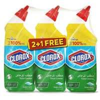 Clorox Toilet Bowl Cleaner Fresh Scent 709ml Pack of 3