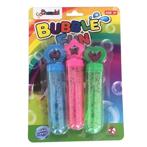 Chamdol Bubble Fun Toy Set Multicolour 36ml Pack of 3