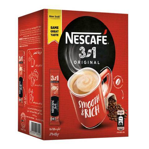Nescaf&eacute; 3In1 Original Mix - 18 gram - 24 Sachets