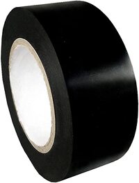 ABBASALI Electrical Pvc Pipe Wrapping Tape 2 Inch Pvc Tube Tape Prevent Leakage for Electronic Parts And Supplies Connectors PVC Material Leakage Repair Tape (1, Black)