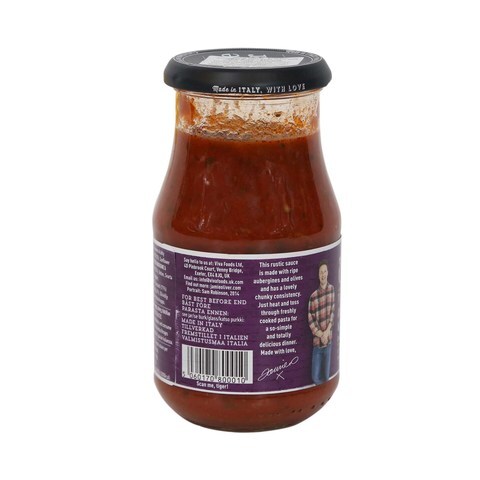 Jamie Oliver Tomato, Aubergine & Olive Pasta Sauce 400g