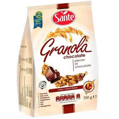 سانتي جرانولا مع الشوكولاتة الداكنة 350 غرام