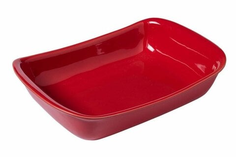 Pyrex Rect Roaster 26Cm Red