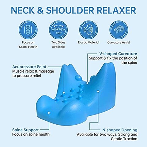 Buy Neck and Shoulder Relaxer, Cervical Traction Device and Neck