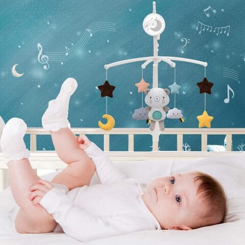 Bassinet store mobile toys