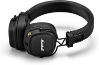 Marshall Major IV Headphones With Mic Bluetooth Wireless Over-Ear 80H Battery Backup Black