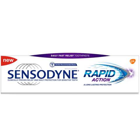 Sensodyne Toothpaste Rapid Action 75 Ml