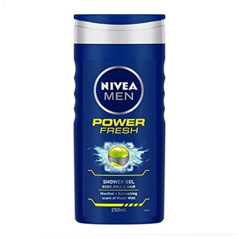 Nivea men shower gel power fresh 250 ml